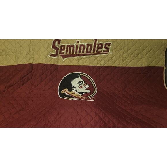 Reversible furniture couch cover protector Florida Seminoles for sofas 75x110 in - Picture 6 of 10